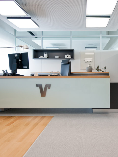 Arbeitsplatz eines Vorstandsmitgliedes