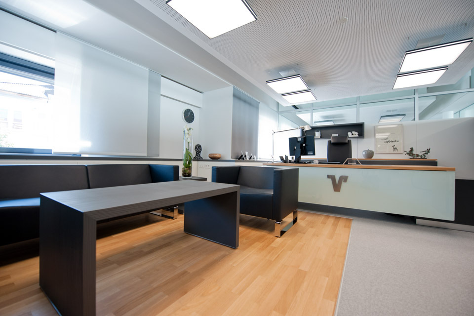 Arbeitsplatz der Geschäftsführung