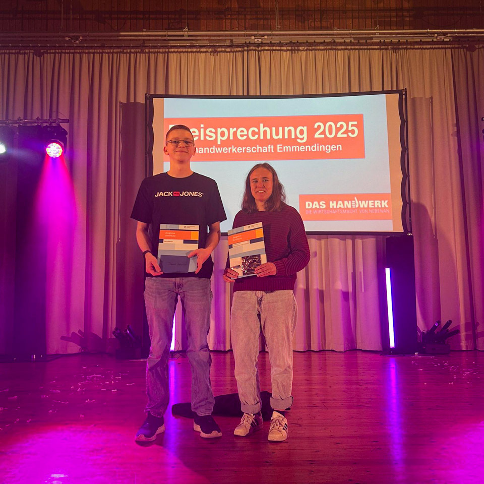 Ausbildung bei der Kiefer & Sohn GmbH 